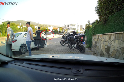 Uygulama noktasına yanlayarak girdi, polis durdurunca yan çizdi