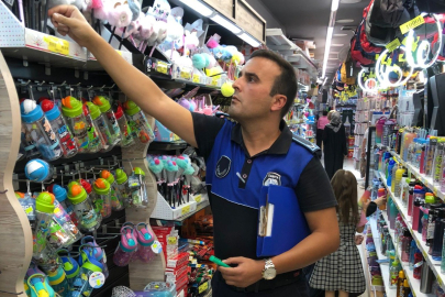 İnegöl'de kırtasiyeler mercek altında