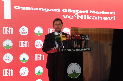 Osmangazi Gösteri Merkezi ve Nikah Evi açıldı