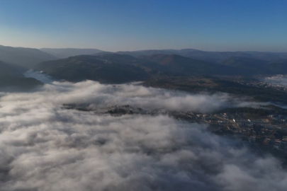 Bursa’da yoğun sis şehri yuttu