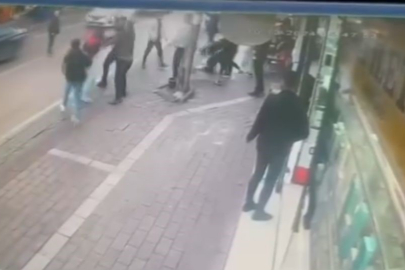 Alacak-verecek kavgasında yumruklar havada uçuştu