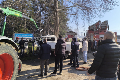 İnegöl'de kaza: 3 yaralı