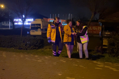 Alkollü sürücü polise zor anlar yaşattı