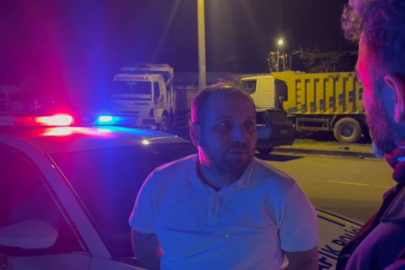 Komiser kaçan sürücüyü yakalayınca öğüt verdi