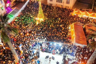 Mütareke meydanında yeni yıl çoşkusu