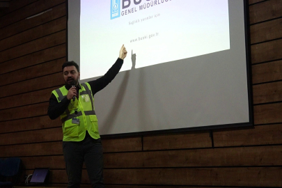 BUSKİ'den miniklere su bilinci eğitimi