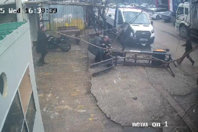 Stajyer öğrenci transpaletin altında kaldı... Kaza anı kameraya yansıdı