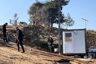 İnşaat bekçisi şahıs ölü bulundu, olayla ilgili tahkikat başlatıldı