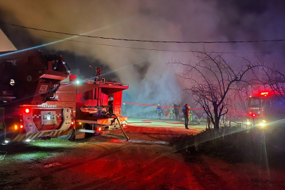 Ses sistemi üzerine faaliyet gösteren fabrika küle döndü