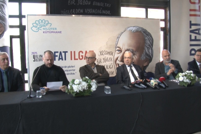 Nilüfer Belediyesi tarafından yeni yılın yazarı Rıfat Ilgaz oldu