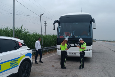 Yolcu otobüslerine sıkı denetim