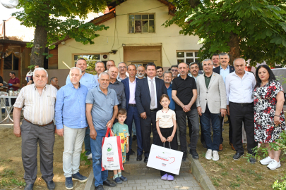 Başkan Aydın İvazpaşa sakinleriyle buluştu