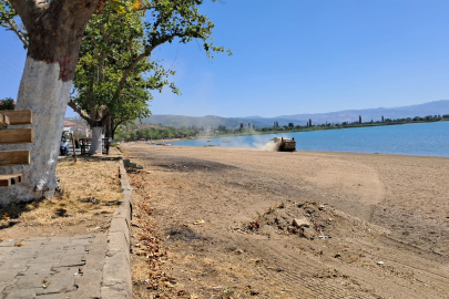 Boyalıca sahili yaz sezonu için temizleniyor