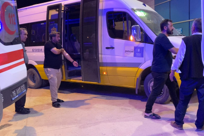 Kalp krizi geçiren vatandaşı otobüs şoförü hastaneye yetiştirdi