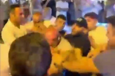 Zabıta memurlarıyla seyyar satıcılar böyle kavgaya tutuştu