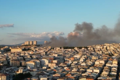 Bursa’da çöplükteki yangın şehrin her yerinden görüldü