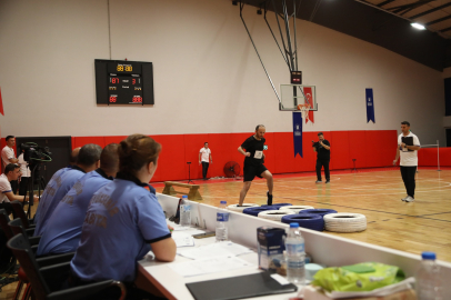 Zabıta olmak için parkurda ter döktüler