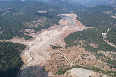 Bursa’nın bir barajı tamamen kurudu, 35 günlük su kaldı