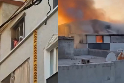 Bursa’da yangın paniği: Anneanne torununu alevlerden böyle kurtardı