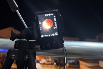 Kanlı Ay tutulması Bursa’dan izlendi