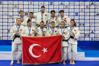 Osmangazi Belediyespor’un judocusu Avrupa kürsüsünde