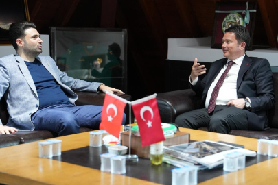 Başkan Erkan Aydın'dan Bursaspor'a ziyaret