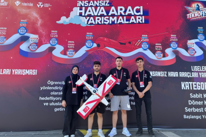 Bursa ekibi insansız hava yarışında 6.oldu