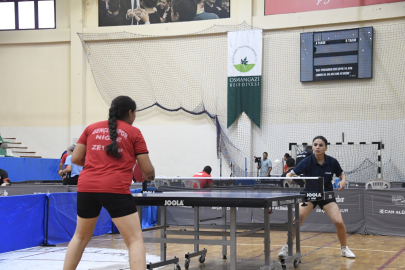 Osmangazi Belediyesi masa tenisine ev sahipliği yaptı