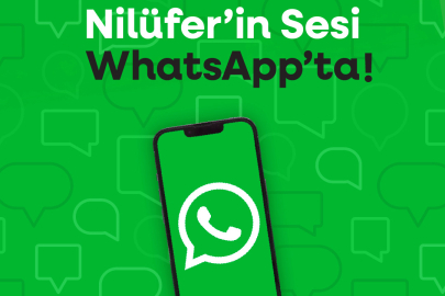 Nilüfer Belediyesi WhatsApp kanalı yayında