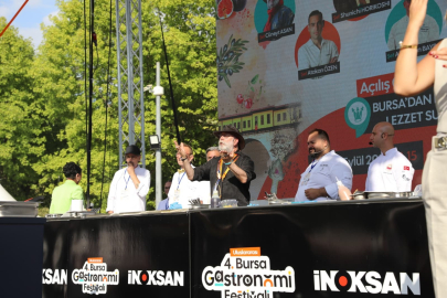 Ünlü şefler, tabaklarında Bursa ürünlerini yorumladı