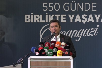 "550 günde birlikte yaşayan Osmangazi"