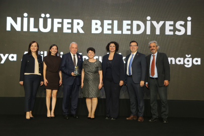 Nilüfer Belediyesi’ne sürdürülebilirlikte çifte ödül