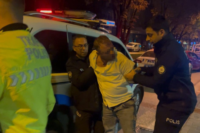 Alkollü sürücü patlak lastikle kaçtı, polisi peşinde pervane etti