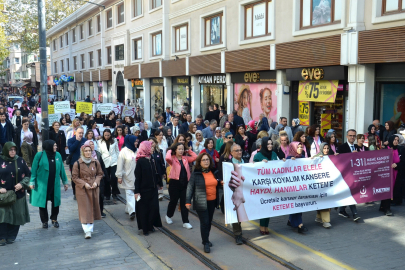 Bursa surlarında ‘Meme kanseri' farkındalığı