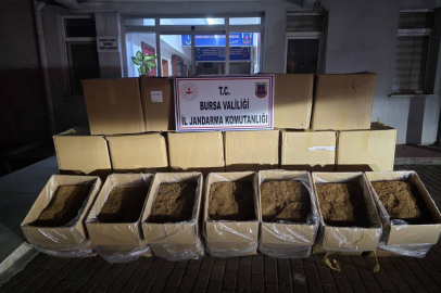 Bursa’da 750 kilogram kaçak tütün ele geçirildi