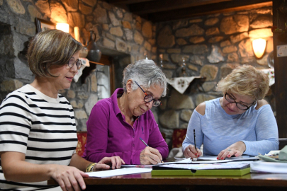 Osmangazi’de minyatür sanatı kadın eliyle hayat buluyor
