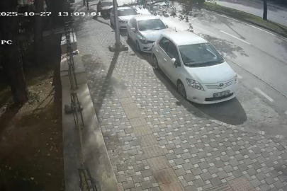 Bursa'da fırtına ağacı böyle devirdi