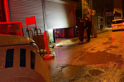 Tekel bayisine silahlı saldırı