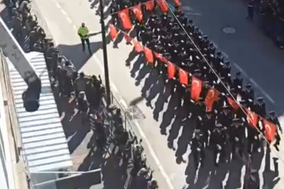 Bursa'da gurur veren görüntüler