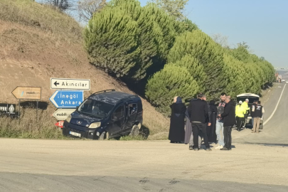 Çarpışmanın etkisiyle kanala uçtu