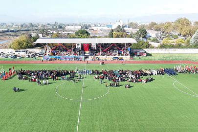 Yenişehir stadyumunda cumhuriyet coşkusu