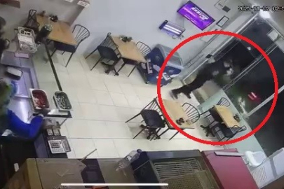 Drift atıp tozu dumana kattı, kaza yapıp böyle kaçtı