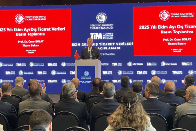 Ticaret Bakanı Bolat: "2025 yılı Ekim ayında ihracatımız yüzde 2,3 artışla 24 milyar dolar olarak gerçekleşti"