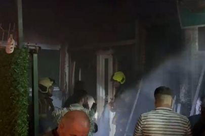 Bursa'da korkutan yangın: Alevler akaryakıt istasyonuna sıçramadan söndürüldü