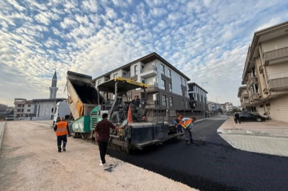 İnegöl Belediyesi’nden 3 bölgede asfalt hamlesi