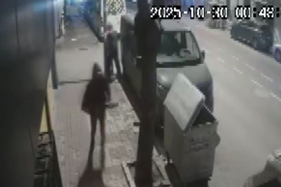 "Müsaade isteyip iş yerini kurşunladı": O anlar güvenlik kamerasına yansıdı