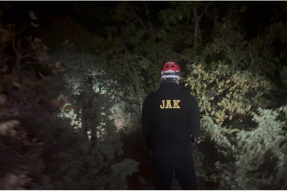 Ormanda kaybolan şahıs İHA destekli arama sonucu sağ olarak bulundu