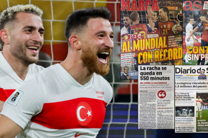 İspanyol basınından İspanya - Türkiye maçı manşetleri