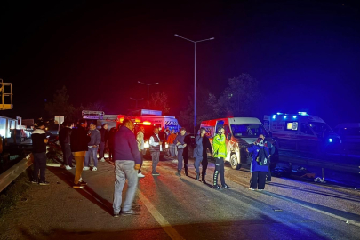 Bursa’da zincirleme kaza: 1 ölü, 13 yaralı