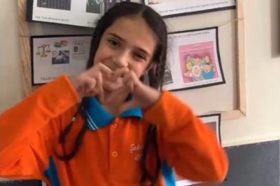 İnegöl'de öğrencilerden anlamlı 24 Kasım kutlaması